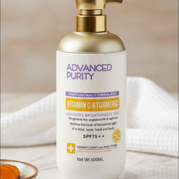 Advanced Purity Vitamin & Turmeric Lotion – 500ml