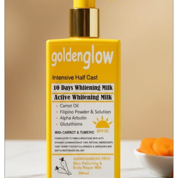 Golden Glow Intensive Half Cast Lotion – 500ml