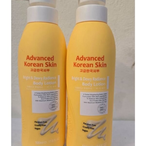 Advance Korean Gel Wash & Body Lotion Set for soft, smooth, and hydrated skin