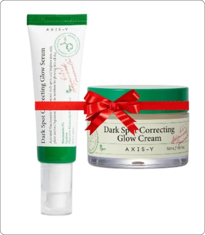 Axis-Y Dark Spot Correcting Cream & Serum Set for brighter and even-toned skin