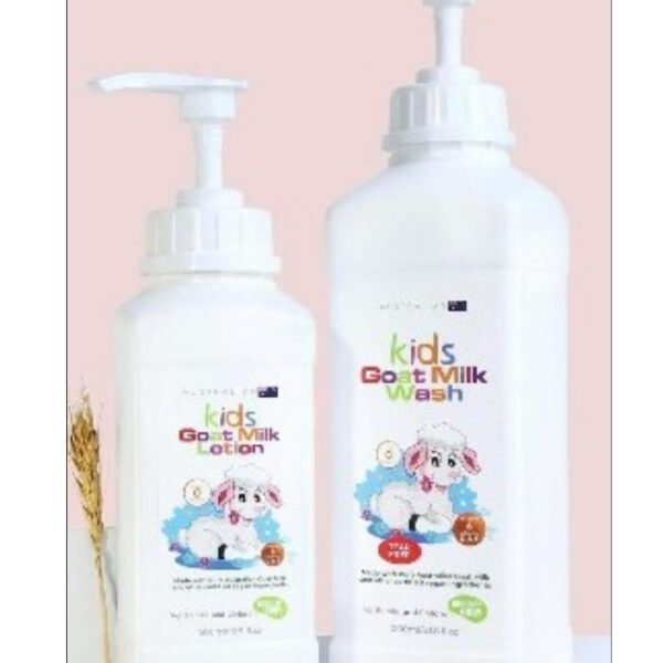 Bubula Baby Australian Kids Goat Milk Wash and Lotion for gentle cleansing and moisturization