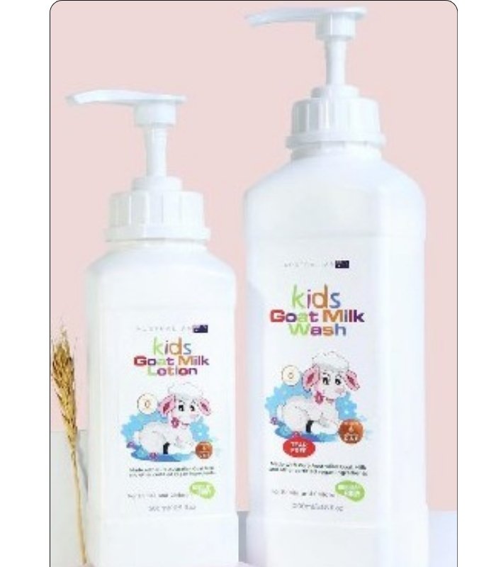 Bubula Baby Australian Kids Goat Milk Wash and Lotion for gentle cleansing and moisturization