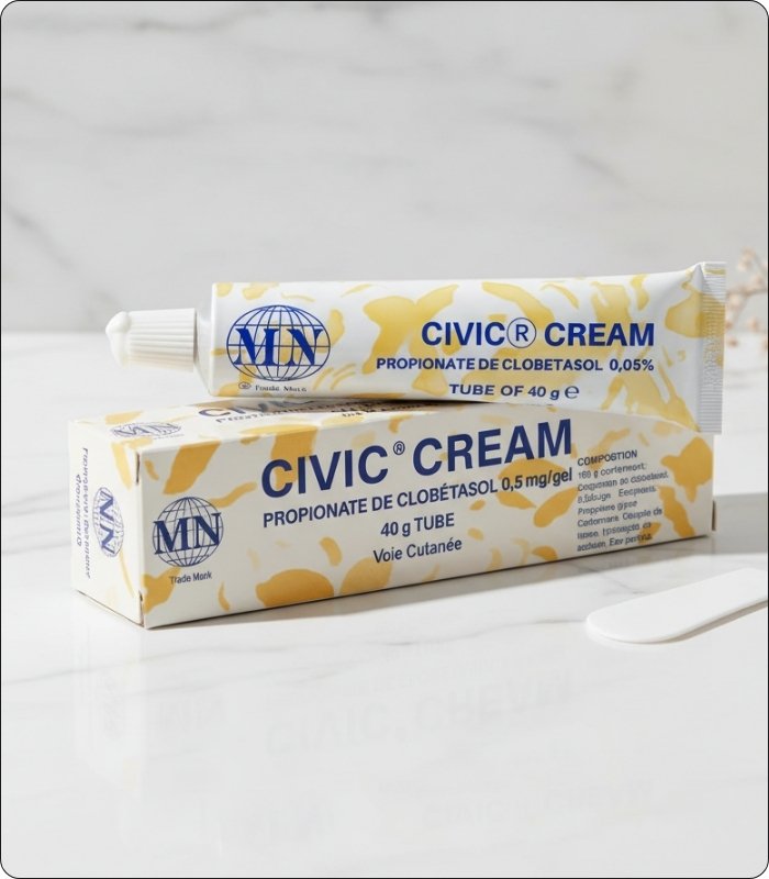 Civic Cream 40g – Brightening and moisturizing cream for radiant skin
