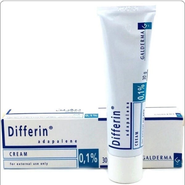 Differin Adapalene Cream 30g for acne and smooth skin