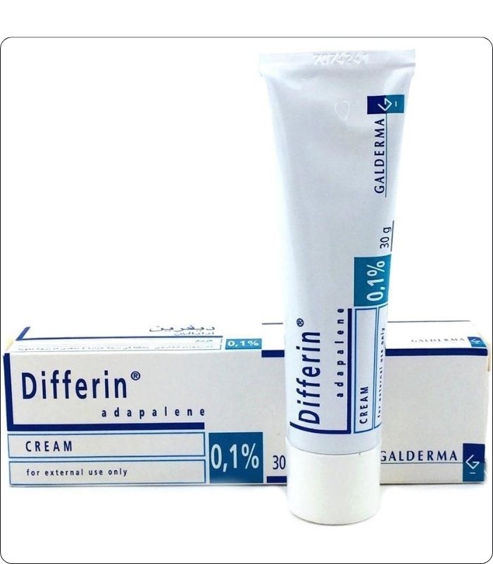 Differin Adapalene Cream 30g for acne and smooth skin