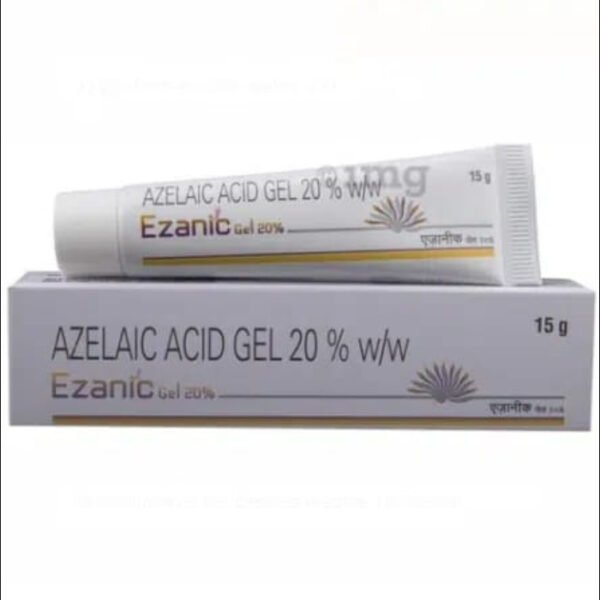 Ezanic Azelaic Acid Gel 15g for clear and smooth skin