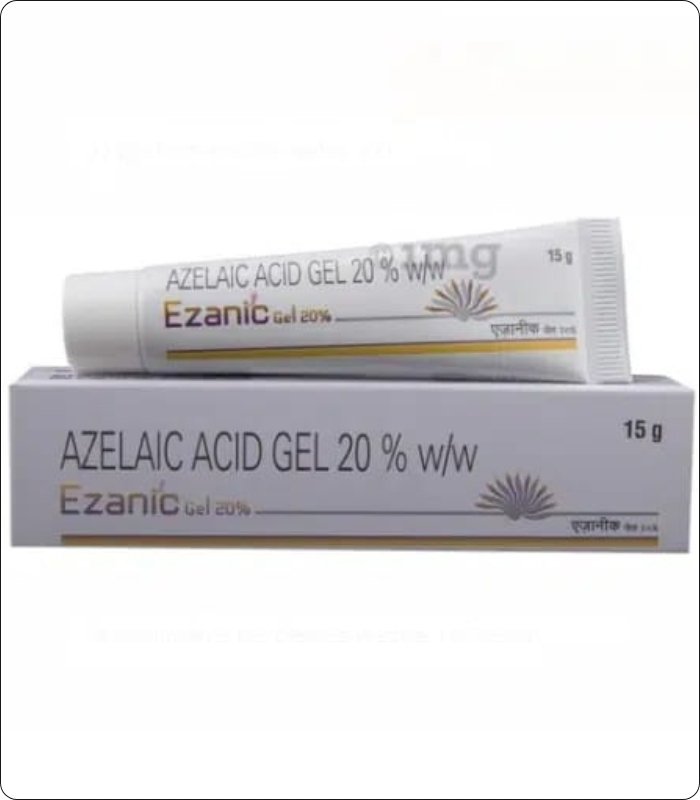 Ezanic Azelaic Acid Gel 15g for clear and smooth skin