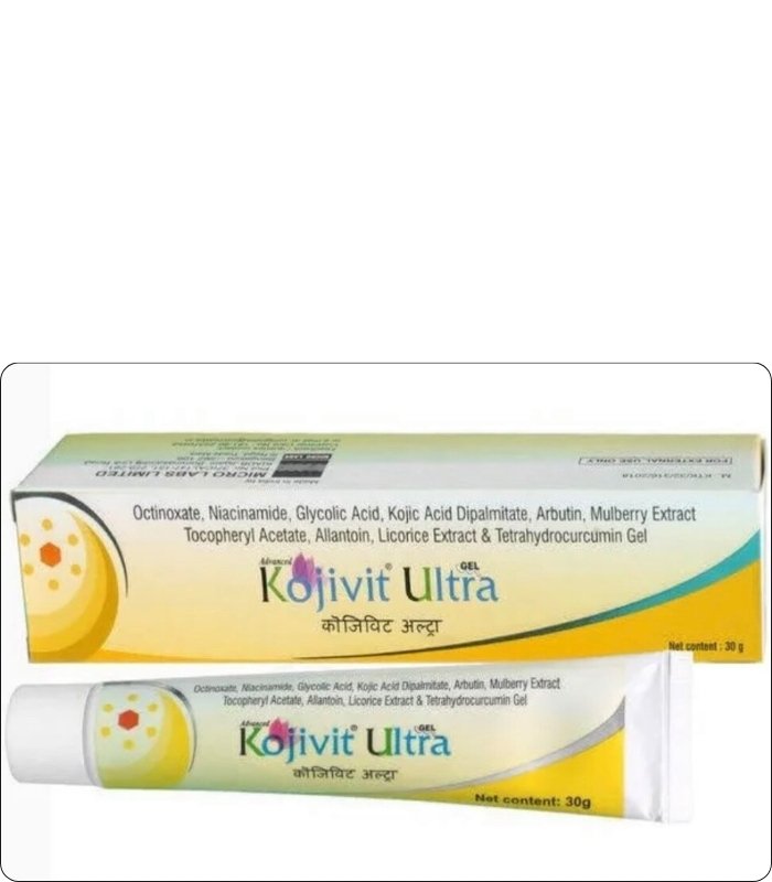 Kojivit Ultra Gel 30g for bright and even skin tone