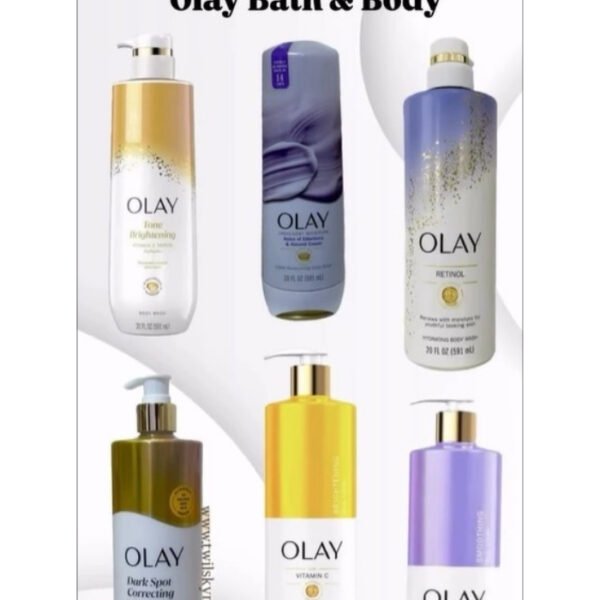 Olay Skincare Set for daily cleansing, hydration, and radiant skin