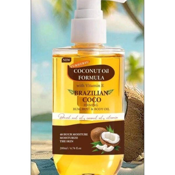 Palmer's Brazilian Coco Firming Bum, Bust & Body Oil 150ml for smooth and firm skin
