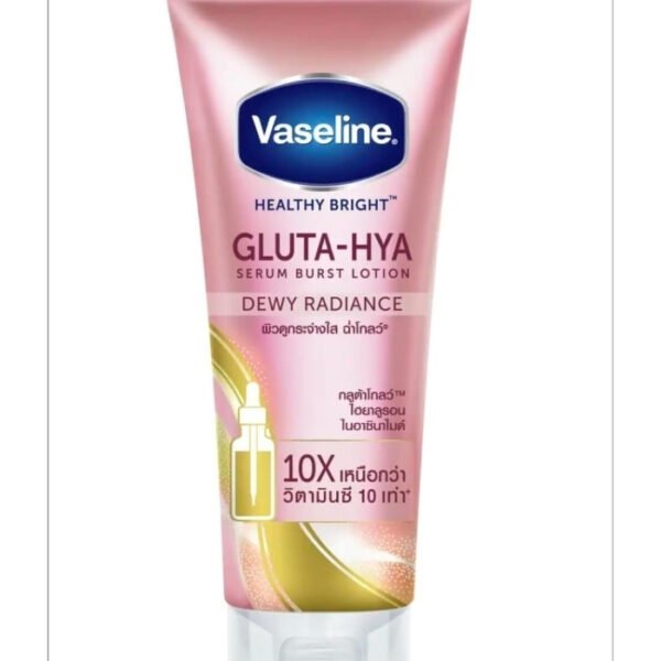 Vaseline Healthy Bright Gluta-Hya Serum Burst Lotion Dewy Radiance- 300ml