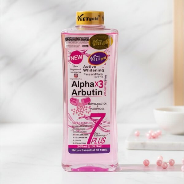 Veet Gold Alpha Arbutin Body Corrector and Polishing Oil 500ml