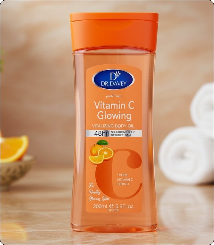 Vitamin C Glowing Body Lotion 200ml for bright and hydrated skin